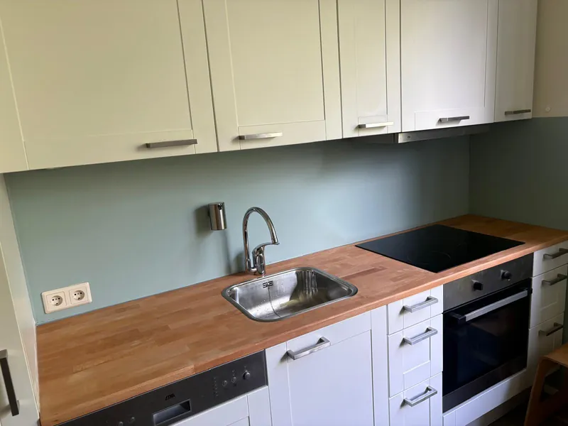 Werkblad vernieuwd in de keuken